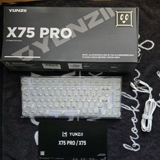 YUNZII X75 PRO Wireless Gaming Keyboard Gasket Mount Kailh Jellyfish Switch box picture