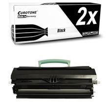 Eurotone 2x Black Laser Toner Cartridge Compatible with Lexmark E460X11 picture
