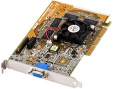 GRAPHICS CARD ASUS NVIDIA RIVA TNT2 M64 VANTA 32MB AGP-V3800M/32M AGP picture