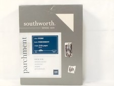 Southworth 984C Parchment Specialty Paper Ivory 24 lb 8.5 x 11 500 Sheets picture