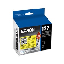 EPSON 127 DURABrite Ultra Ink Black Cartridge For NX-530, 625, WF-3520, 3530, picture