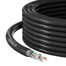 Syston Direct Burial Cat 6A+ Ethernet Cable OSP 23AWG UTP Bulk - 500ft 1000ft picture