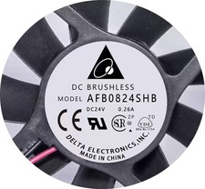 1PCS  Delta AFB0824SHB 8015 24V 0.26A Dual-Ball-Bearing Inverter Industrial Fan picture