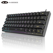 Pro Wired Gaming Mechanical Keyboard,75% Hot Swappable with Knob RGB Backlit picture