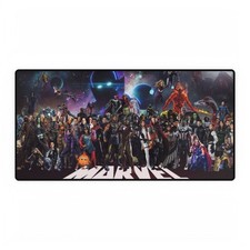 MCU Cosmic Universe Heroes Cast Lineup Mouse Pad Desk Mats Marvel Comics picture