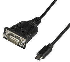 StarTech USB Black ICUSB232C Adapter Cable picture