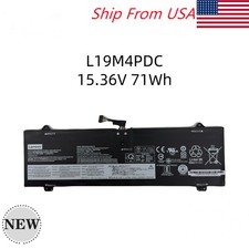 NEW Genuine L19C4PDC L19M4PDC L19L4PDC Battery For Lenovo Yoga 7-15ITL5 7-14ITL5 picture