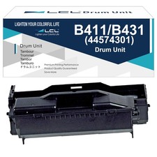 LCL Compatible Drum Unit Replacement for OKI B411 B431 B412 B432 B461 44574301 B picture