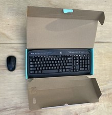 GENUINE LOGITECH MK320 Wireless 820-00346 Membrane Keyboard & Mouse Bundle Black picture