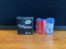 ZEBRA PRINTER 800015-102 MONOCHROME RED RIBBON FOR P310 and P420 CARD PRINTERS picture