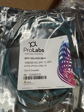 Pro Labs  SFP-10G-AOC3M-C 10g Base Active Optical Cable 3M, New Sealed picture
