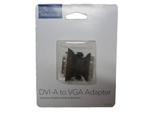 Insignia DVI-A To VGA Adapter Connects Graphics Cards to Monitors picture