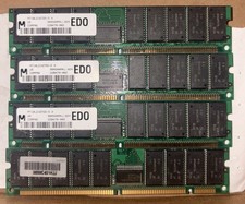 4x Micron MT18LD1672G-5X (Compaq 228470-002) 128MB EDO DIMM picture