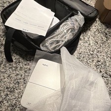 NEC NP40 DLP Portable Projector 1600 ANSI 1024x768 Speakers White Case picture