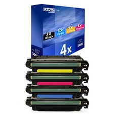 4X Europcart Toner XXL Compatible For HP Color CP-3525-DN CP-3525-N CM-3530-MFP picture