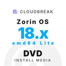 Zorin OS 18.x amd64 Lite Bootable/Live Install DVD NEW picture
