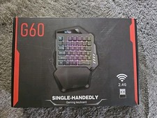 Red Thunder-Single Handedly Gaming Keyboard G60 New picture