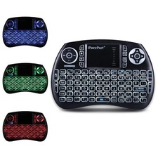 iPazzPort (Newest Upgrade) Mini Bluetooth Keyboard with Touchpad (Handheld Ke... picture