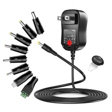 Belker 24W Universal AC/DC Adapter Multi-Voltage Regulated Switching Power...  picture