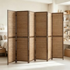 Bamboo & Cotton Privacy Screen, 106.3