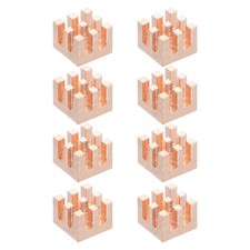 8 pcs copper radiator 8x8x6mm, for picture