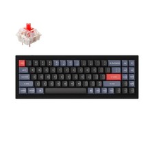 KEYCHRON Q7 QMK CUSTOM MECHANICAL KEYBOARD - FULLY ASSEMBLED -  CARBON BLACK (B) picture