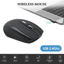 1x Wireless Optical Mouse 2.4GHz USB Receiver for Laptop PC Computer DPI picture
