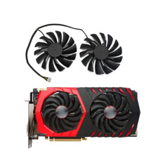 Pair Fans Cooler Fan For MSI GTX 960 950 1060 GTX980Ti GAMING RX470 Graphic Card picture