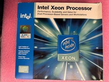 NEW Intel Vintage Xeon CPU in original box with HeatSink picture