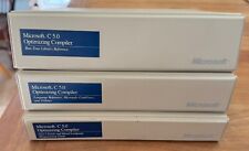 Set of Microsoft C 5.0 Optimizing Compiler Programming User Guides / References picture
