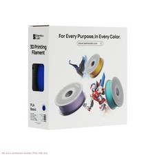 Bambu Lab PLA Basic-Blue- with Spool picture