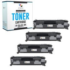 4-Pack CMYi Replacement 05A Printer Toner Cartridge for HP LaserJet P2035n P2055 picture