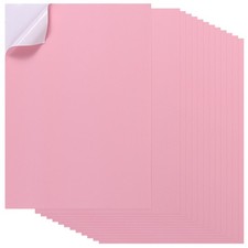 20Pcs Full Sheet Label Sticker Paper, A4 Shipping Labels, Pink picture