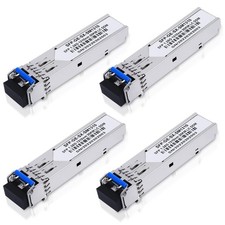 4Pack 1.25G SFP LC Module 1000Base-LX(SMF,1310nm,20km,DDM) Single-Mode Transc... picture