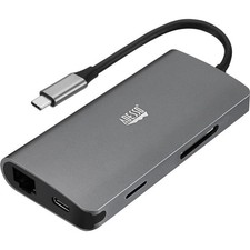 Adesso 8-in-1 USB-C Multi-Port Docking Station TAA Compliant picture