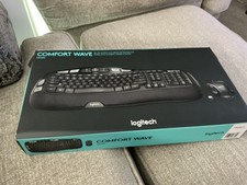 Logitech MK550 Comfort Wave Wireless Keyboard K350 Mouse Combo – Great Condition picture