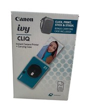 Canon Ivy CLIQ+ Instant Camera Printer Seaside Blue New Sealed picture