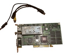 ATI All-In-Wonder 128 AGP Graphics TV Tuner Card Vintage Retro Gaming picture