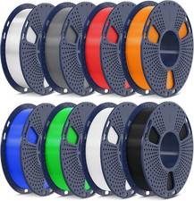 SUNLU 250G PLA Filament Bundle 1.75Mm, Multicolor 3D Printer Filament picture