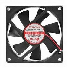 PC Computer Case System Cooling Fan Cooler 2Pin 80mm 80x80x15mm 8cm Silent picture