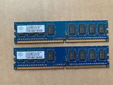 Nanya NT1GT64U88D0BY-AD 2GB (2x1GB) PC2-6400U 800Mhz DDR2 Desktop Memory RAM picture