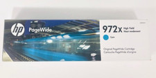 GENUINE HP 972X High Yield CYAN PageWide Cartridge (L0R98AN) NEW SEALED BOX picture