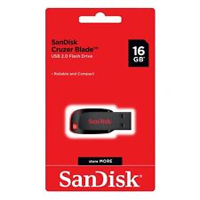 SanDisk Cruzer Blade 16GB USB Flash Drive Interface USB 2.0 for windows and mac picture