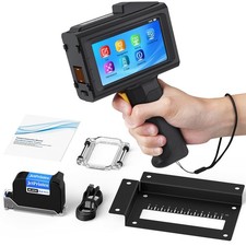 0.5 Inches Print Height Intelligent Handheld Inkjet Printer Lasts 16H Weighs picture