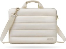 MOSISO Laptop Bag for Women, 15-16 inch Computer Bags 15.6 inch, Sand picture