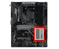 For ASROCK X470 MASTER SLI/AC motherboard X470 AM4 DDR4 64G HDMI ATX Tested OK picture
