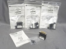 (4pcs.) BLACK BOX - ASYNC CONVERTER TRANSCEIVER - MODEL IC470A-M - NOS picture
