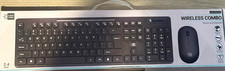Case Logic Wireless USB Keyboard & Mouse Combo Plug & Play QWERTY Black picture