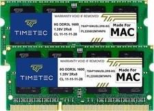 16Gb Ddr3l Ram Kit 2X8gb 1600Mhz For Macbook Pro Imac Mac Mini Upgrade picture