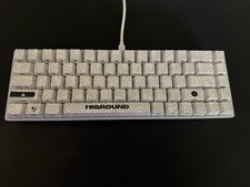 Higround Trailhead 65 Compact Wired USB Backlit Keyboard White picture